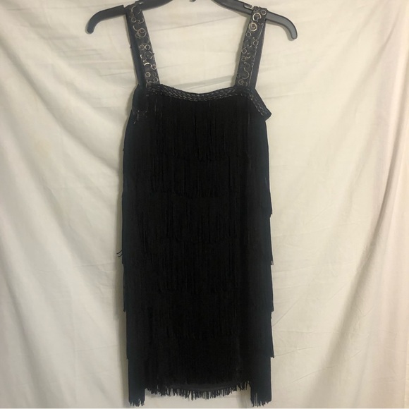 Alice + Olivia Fringe Dress - Picture 3 of 9